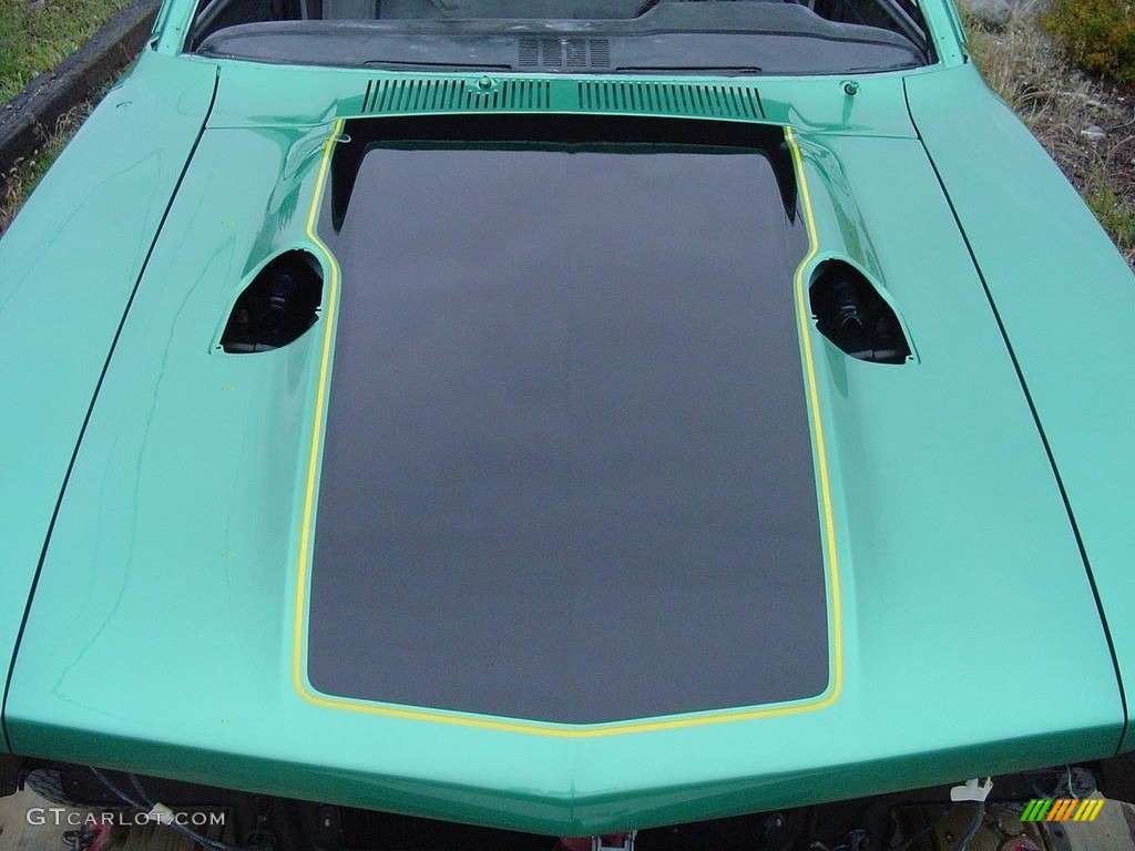 1971 Maverick Coupe - Grabber Green / Black photo #4