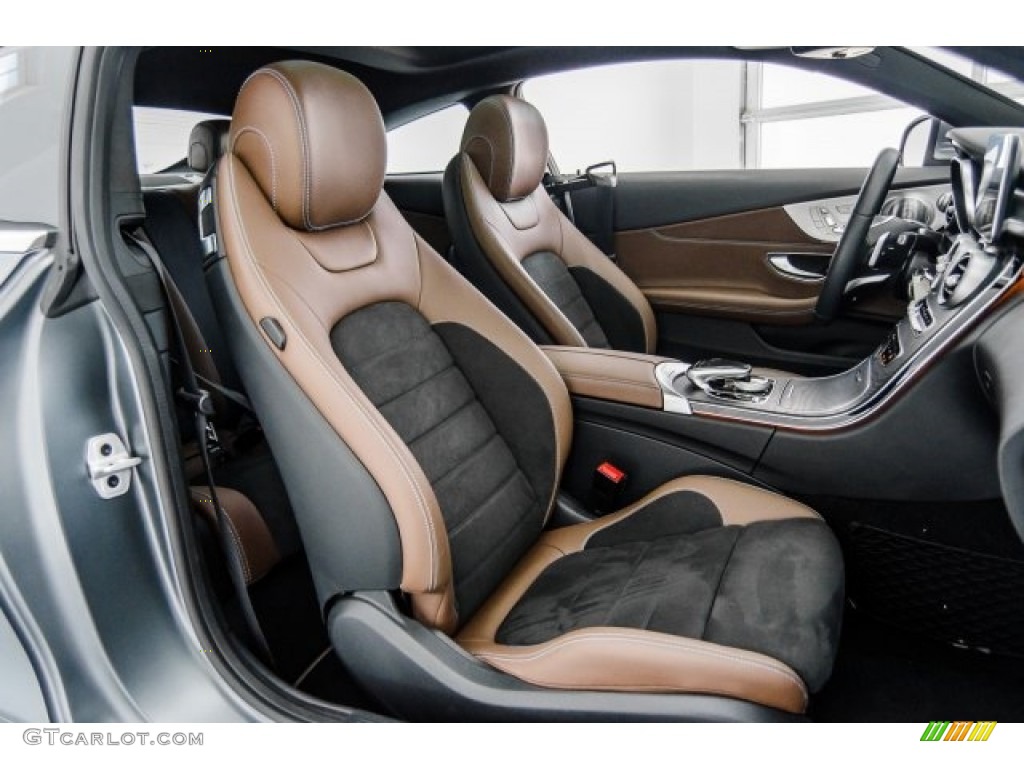Edition 1 Nut Brown/Black ARTICO/DINAMICA Interior 2017 Mercedes-Benz C 300 Coupe Photo #123183620