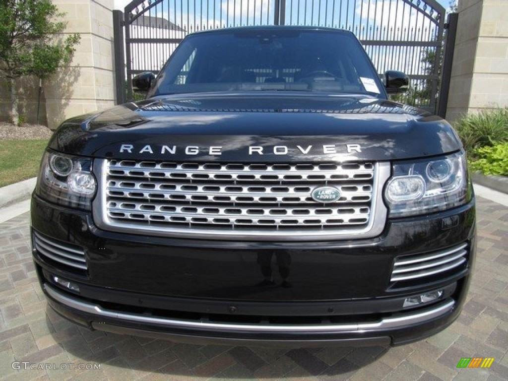 2017 Range Rover Autobiography - Santorini Black Metallic / Ebony/Ebony photo #9