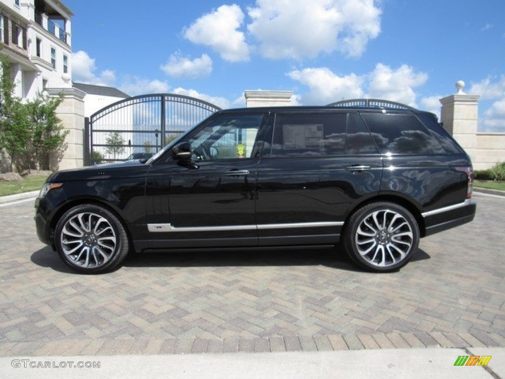 2017 Range Rover Autobiography - Santorini Black Metallic / Ebony/Ebony photo #11