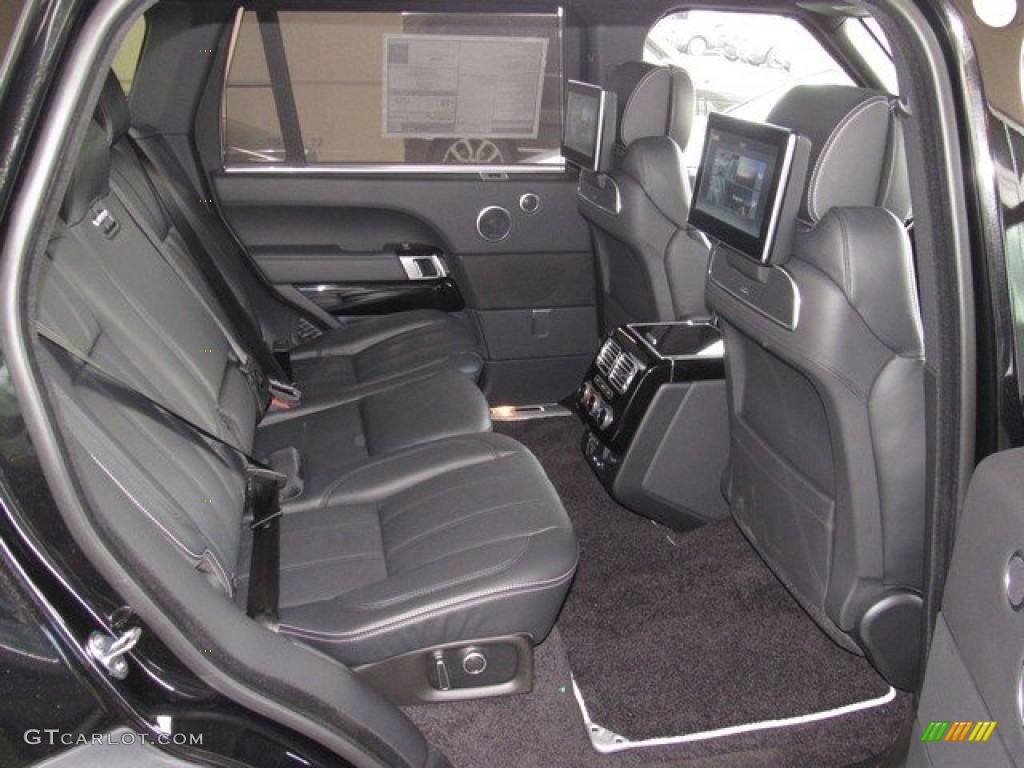 Ebony/Ebony Interior 2017 Land Rover Range Rover Autobiography Photo #123187787