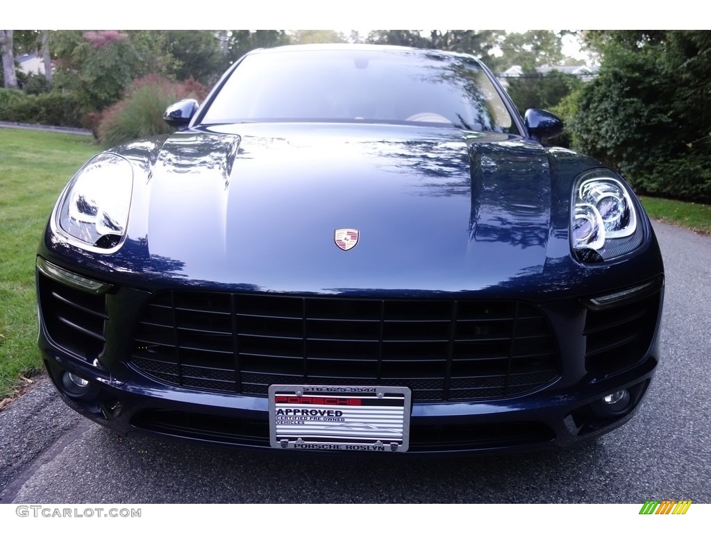 2015 Macan S - Dark Blue Metallic / Luxor Beige photo #2