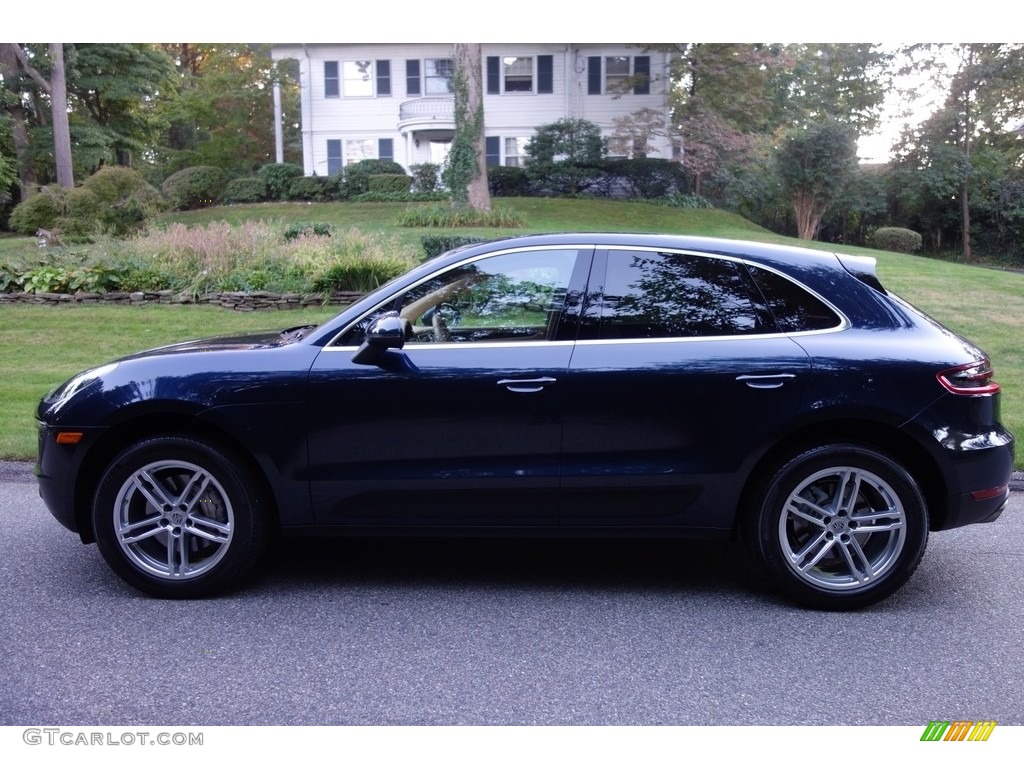 2015 Macan S - Dark Blue Metallic / Luxor Beige photo #3
