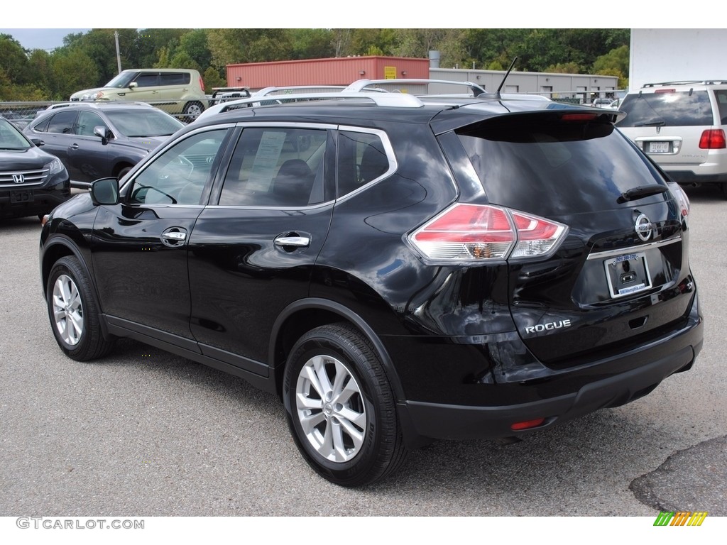 2015 Rogue SV - Super Black / Charcoal photo #3