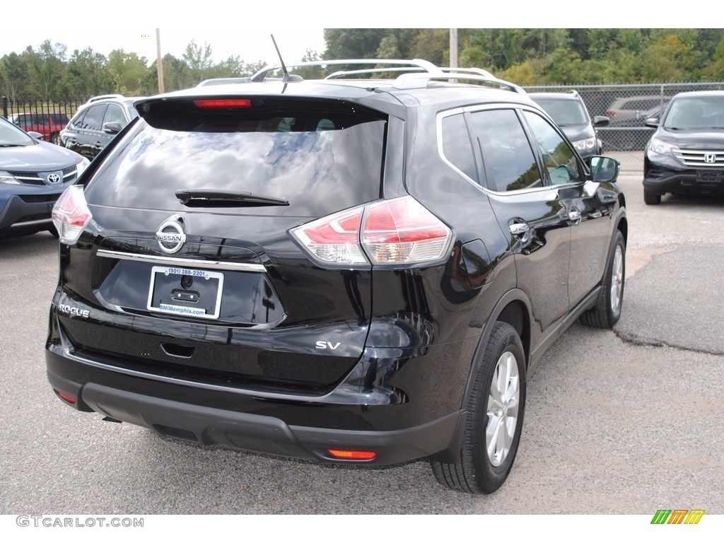 2015 Rogue SV - Super Black / Charcoal photo #5
