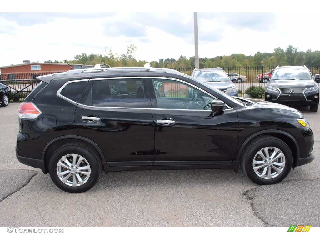 2015 Rogue SV - Super Black / Charcoal photo #6