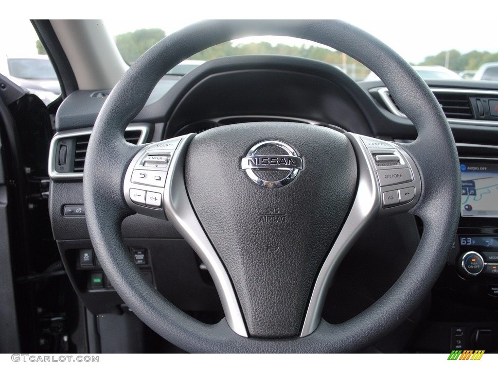 2015 Rogue SV - Super Black / Charcoal photo #13