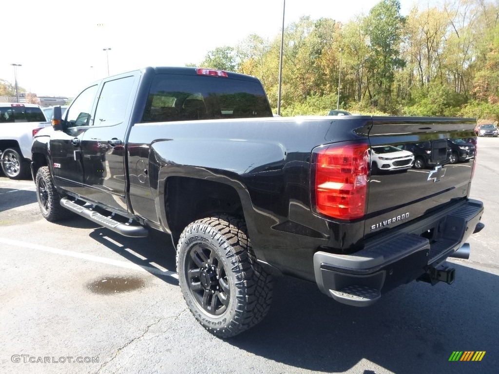 2018 Silverado 2500HD LT Crew Cab 4x4 - Black / Jet Black photo #3