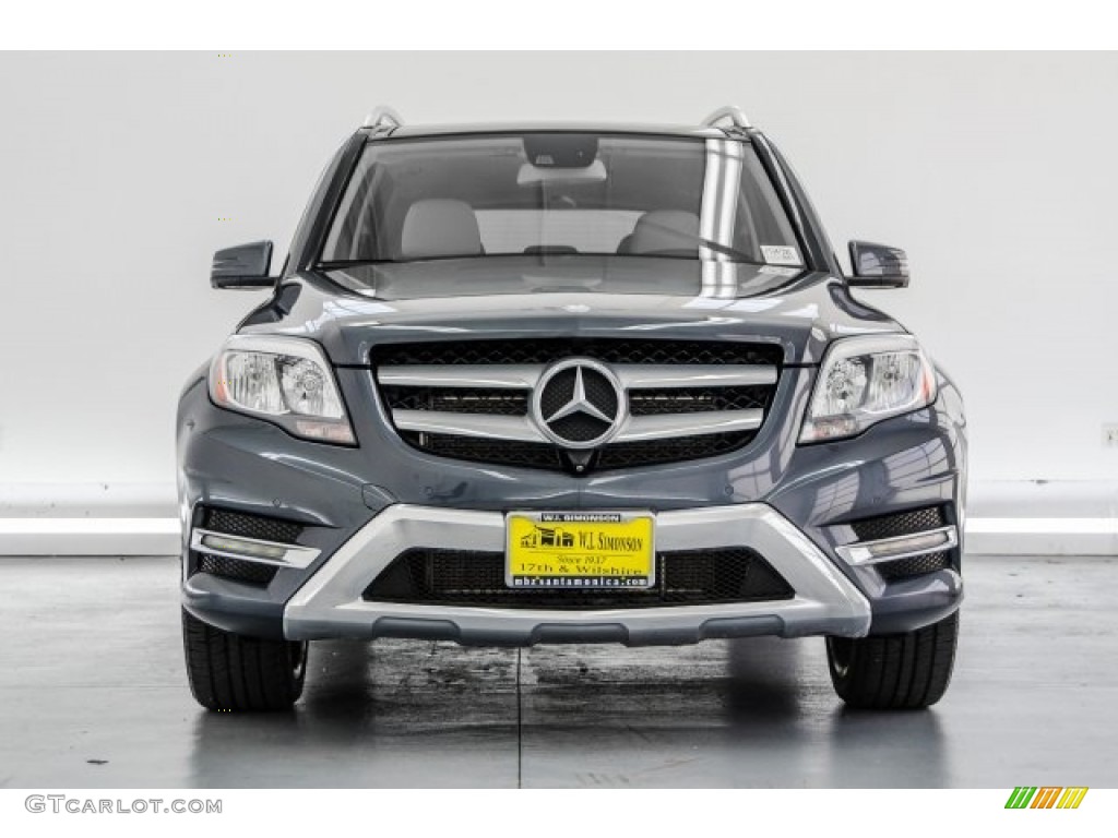 2015 GLK 350 - Steel Grey Metallic / Ash/Black photo #2