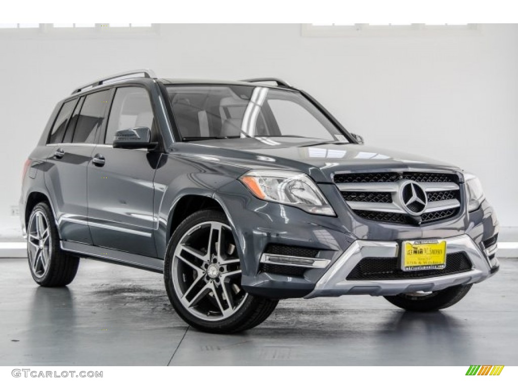 2015 GLK 350 - Steel Grey Metallic / Ash/Black photo #12