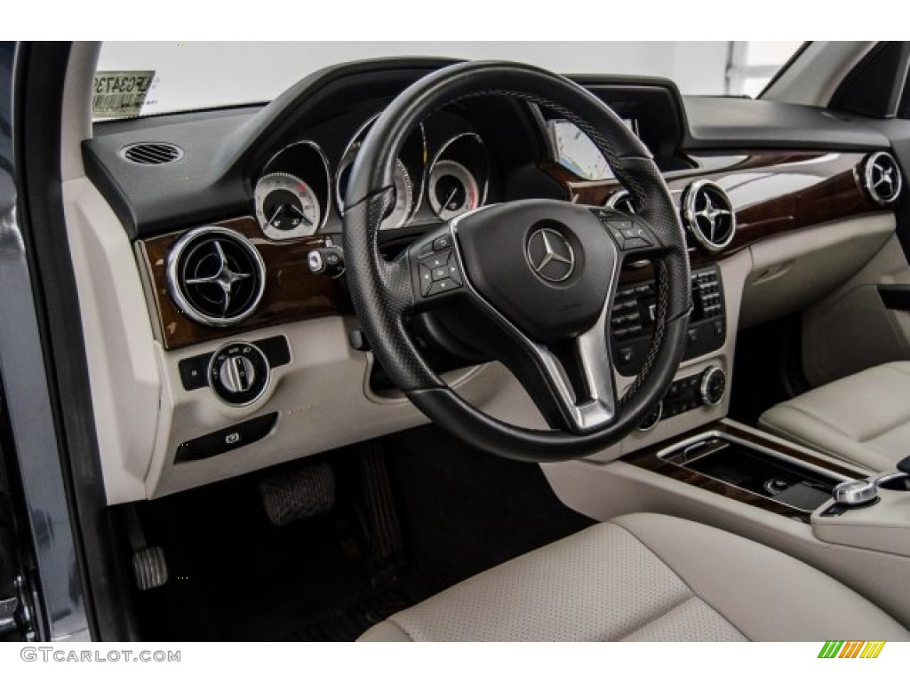 2015 GLK 350 - Steel Grey Metallic / Ash/Black photo #20