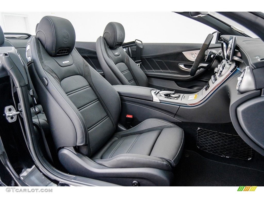 Black Interior 2018 Mercedes-Benz C 63 S AMG Cabriolet Photo #123191720