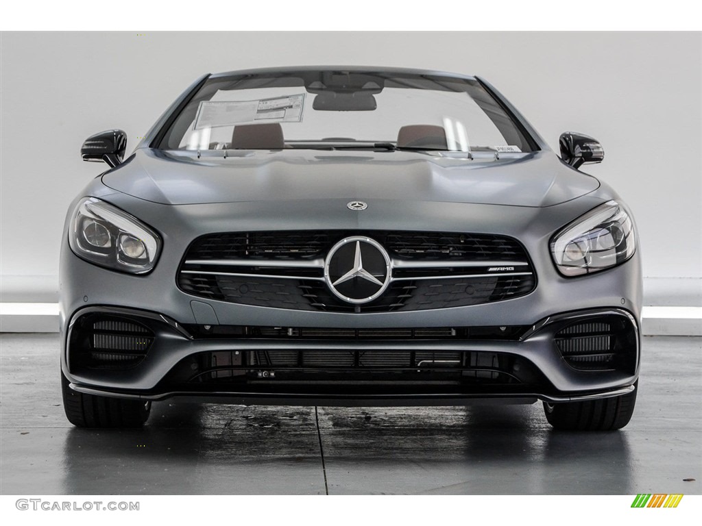 designo Selenite Grey Magno (Matte) 2018 Mercedes-Benz SL 63 AMG Roadster Exterior Photo #123192029