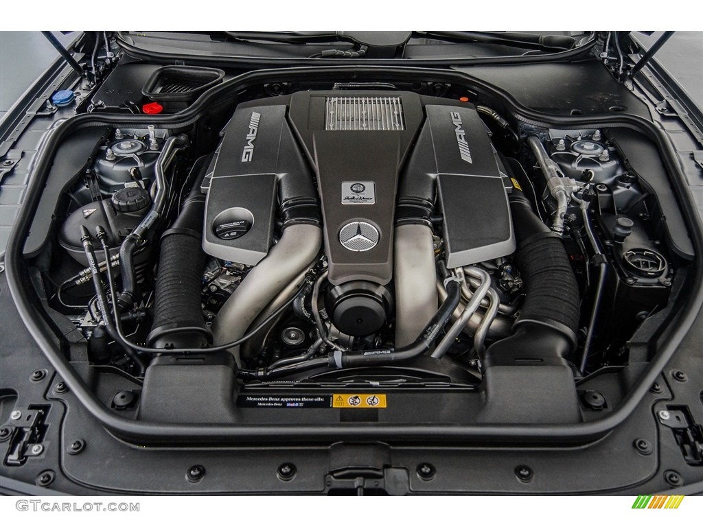 2018 Mercedes-Benz SL 63 AMG Roadster 5.5 Liter AMG biturbo DOHC 32-Valve VVT V8 Engine Photo #123192212