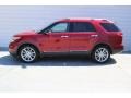 2013 Ruby Red Metallic Ford Explorer XLT  photo #7