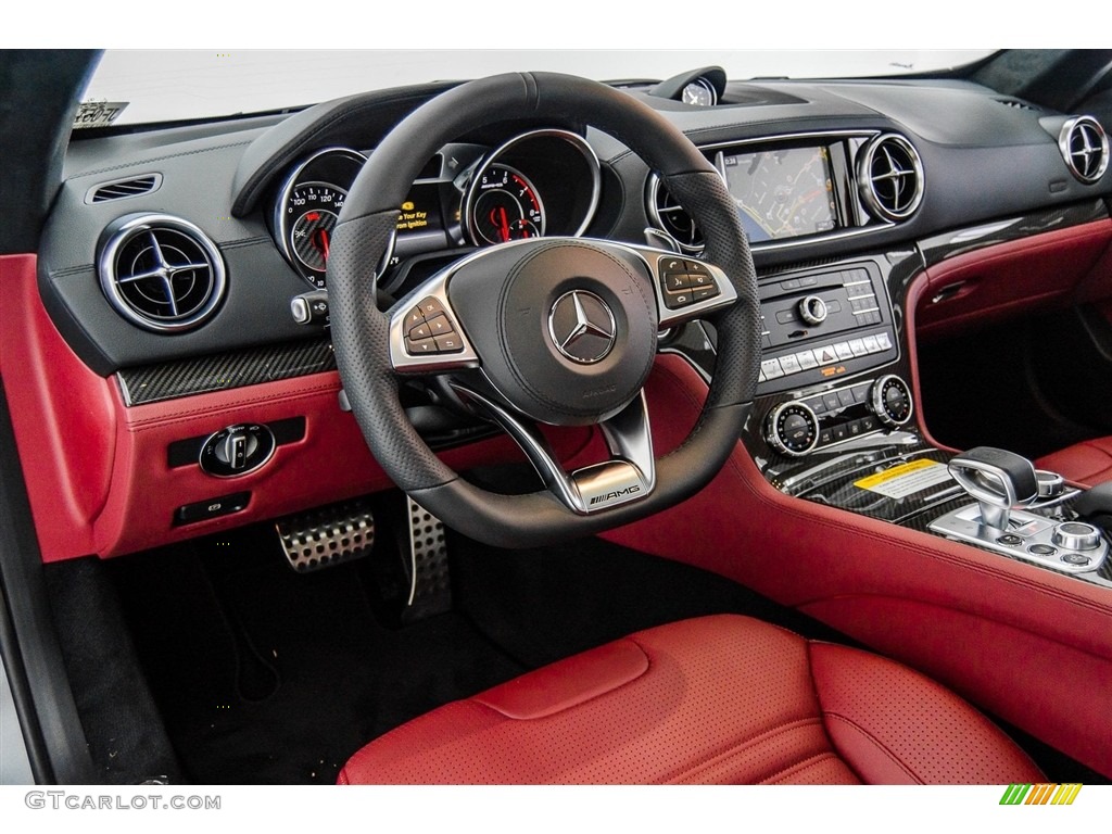 2018 Mercedes-Benz SL 63 AMG Roadster Front Seat Photo #123192533