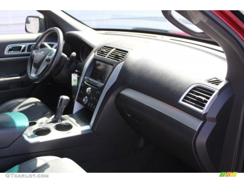 2013 Explorer XLT - Ruby Red Metallic / Charcoal Black photo #33