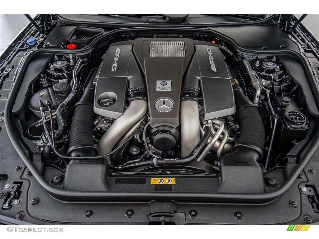 2018 Mercedes-Benz SL 63 AMG Roadster 5.5 Liter AMG biturbo DOHC 32-Valve VVT V8 Engine Photo #123192926