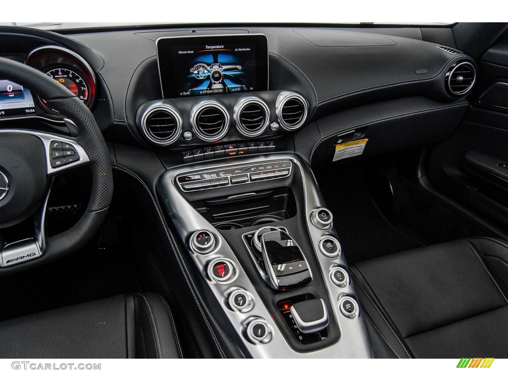2018 Mercedes-Benz AMG GT Roadster Black Dashboard Photo #123195384