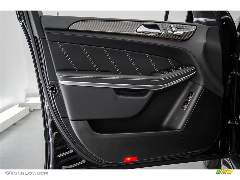 2018 Mercedes-Benz GLS 63 AMG 4Matic Black Door Panel Photo #123195663