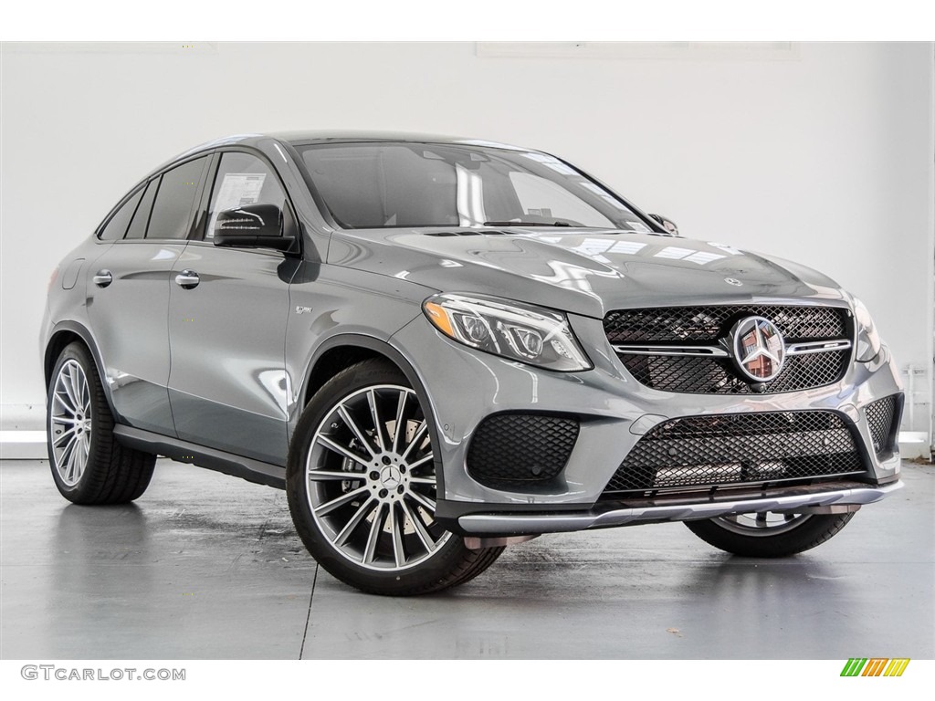 Selenite Grey Metallic 2018 Mercedes-Benz GLE 43 AMG 4Matic Coupe Exterior Photo #123195882