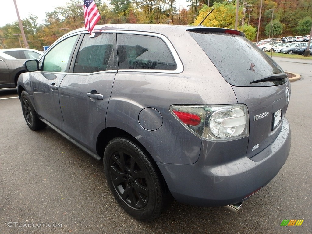 2009 CX-7 Sport - Galaxy Gray Mica / Black photo #5