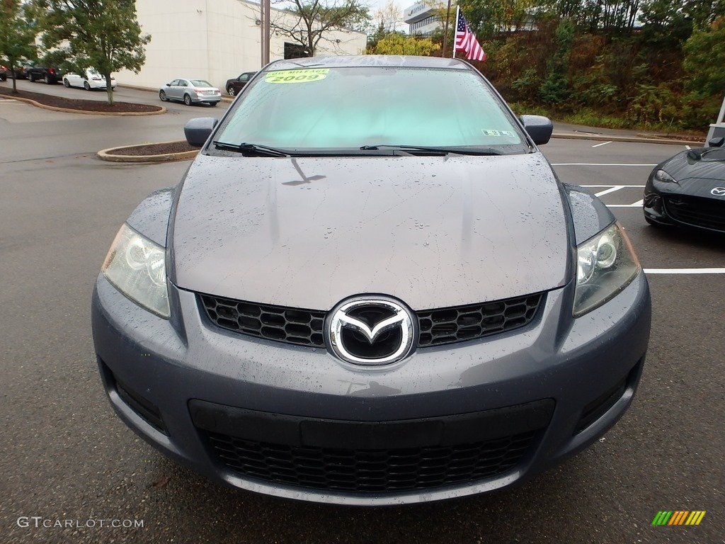 2009 CX-7 Sport - Galaxy Gray Mica / Black photo #8