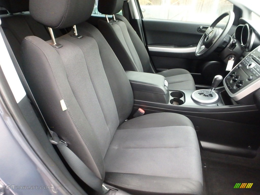 2009 CX-7 Sport - Galaxy Gray Mica / Black photo #11