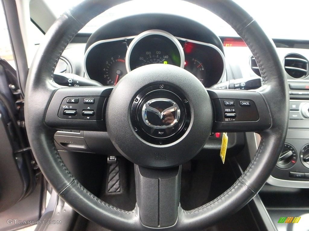 2009 CX-7 Sport - Galaxy Gray Mica / Black photo #22