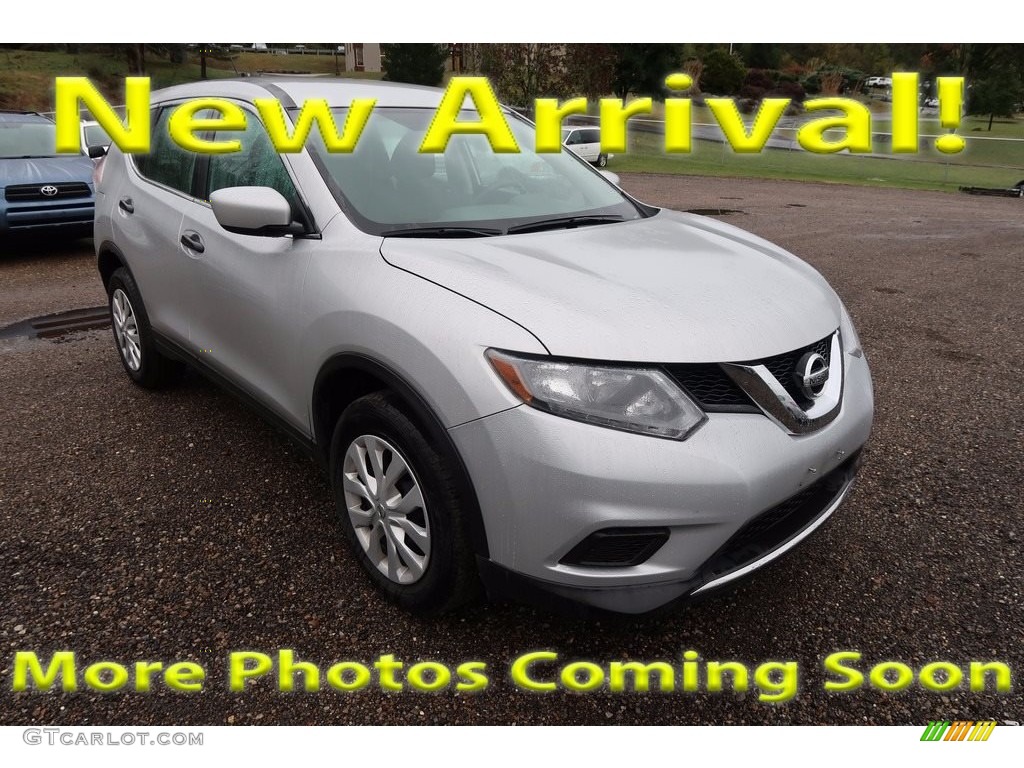 2016 Rogue S AWD - Brilliant Silver / Charcoal photo #1