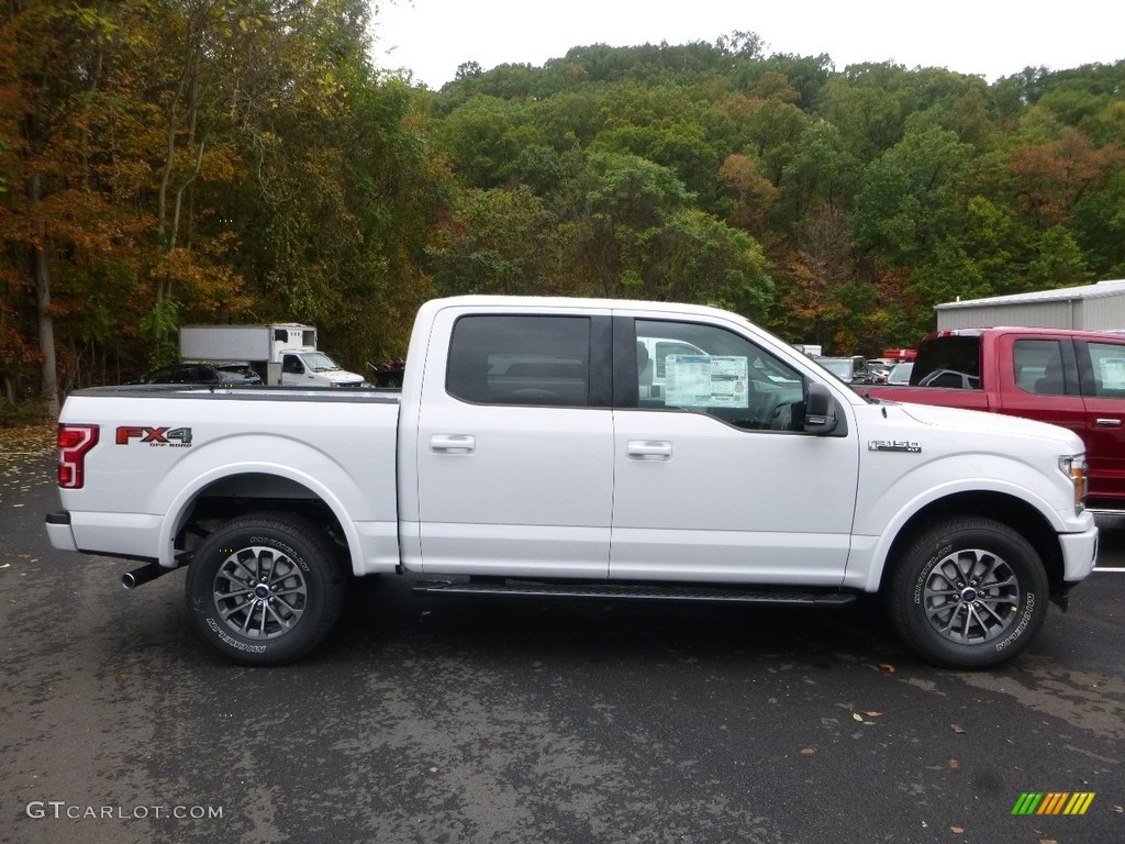 2018 F150 XLT SuperCrew 4x4 - Oxford White / Earth Gray photo #1