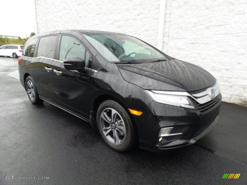 2018 Odyssey Touring - Crystal Black Pearl / Gray photo #1