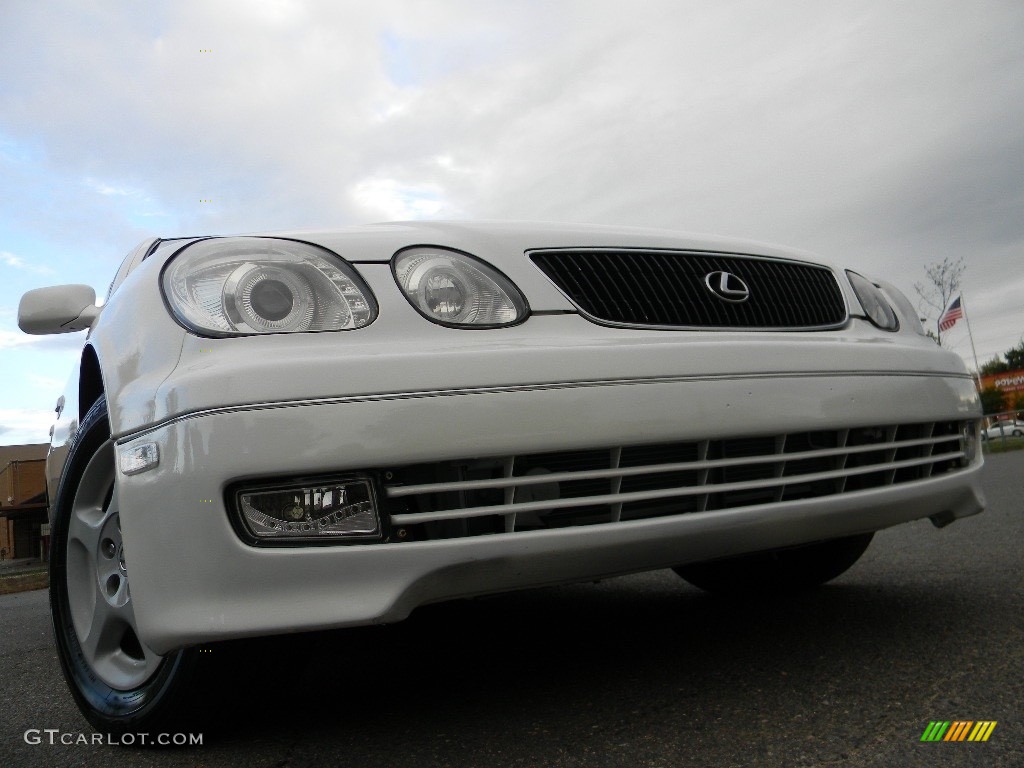 1999 GS 300 - Diamond White Pearl / Light Charcoal photo #1