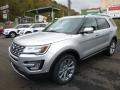 2017 Ingot Silver Ford Explorer Limited 4WD  photo #5