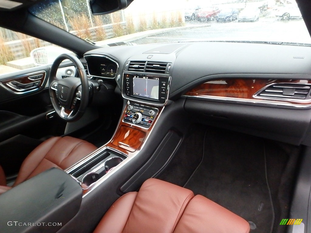 2017 Lincoln Continental Reserve AWD Terracotta Dashboard Photo #123201435