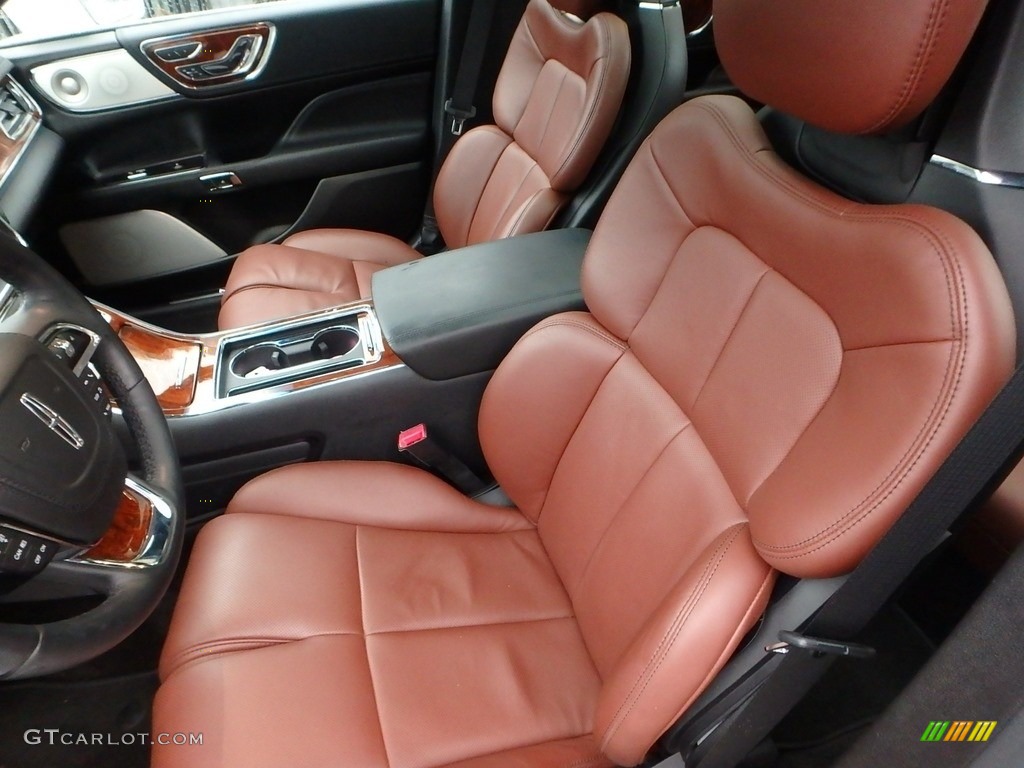 Terracotta Interior 2017 Lincoln Continental Reserve AWD Photo #123201525