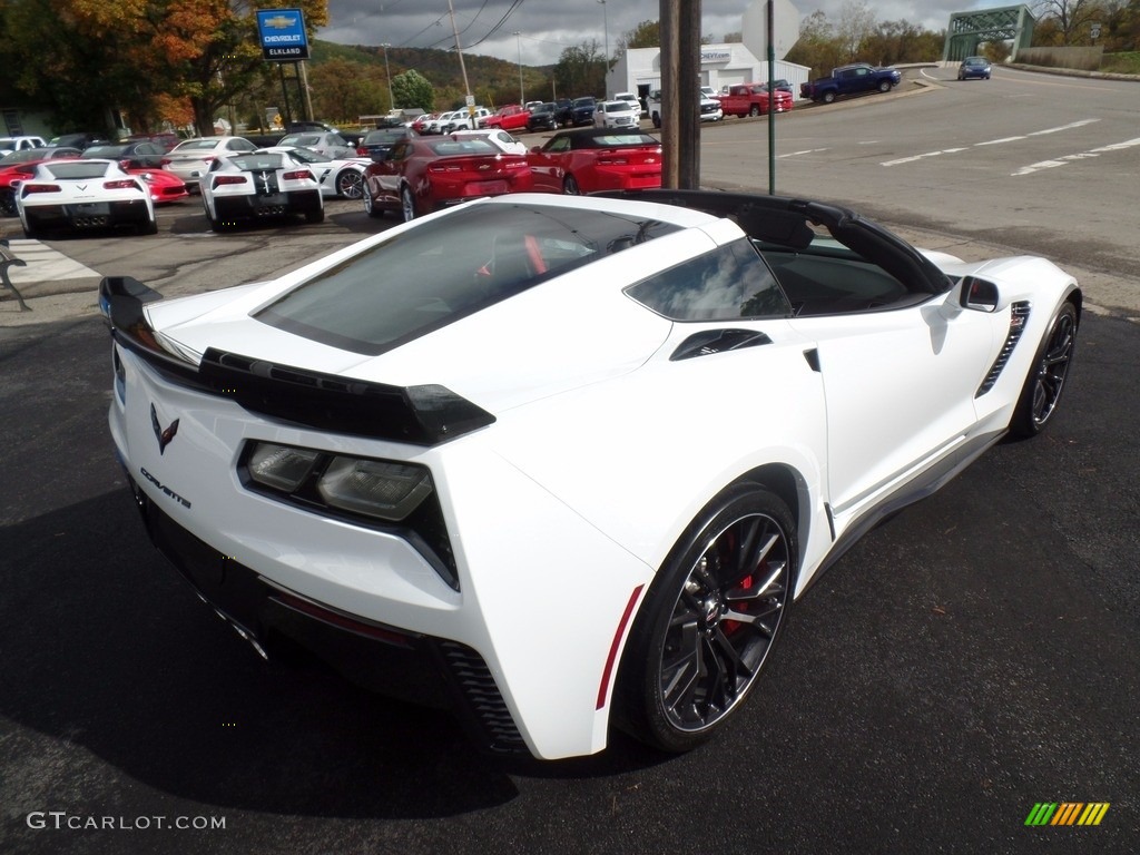 2017 Corvette Z06 Coupe - Arctic White / Adrenaline Red photo #20