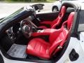 2017 Chevrolet Corvette Adrenaline Red Interior Front Seat Photo