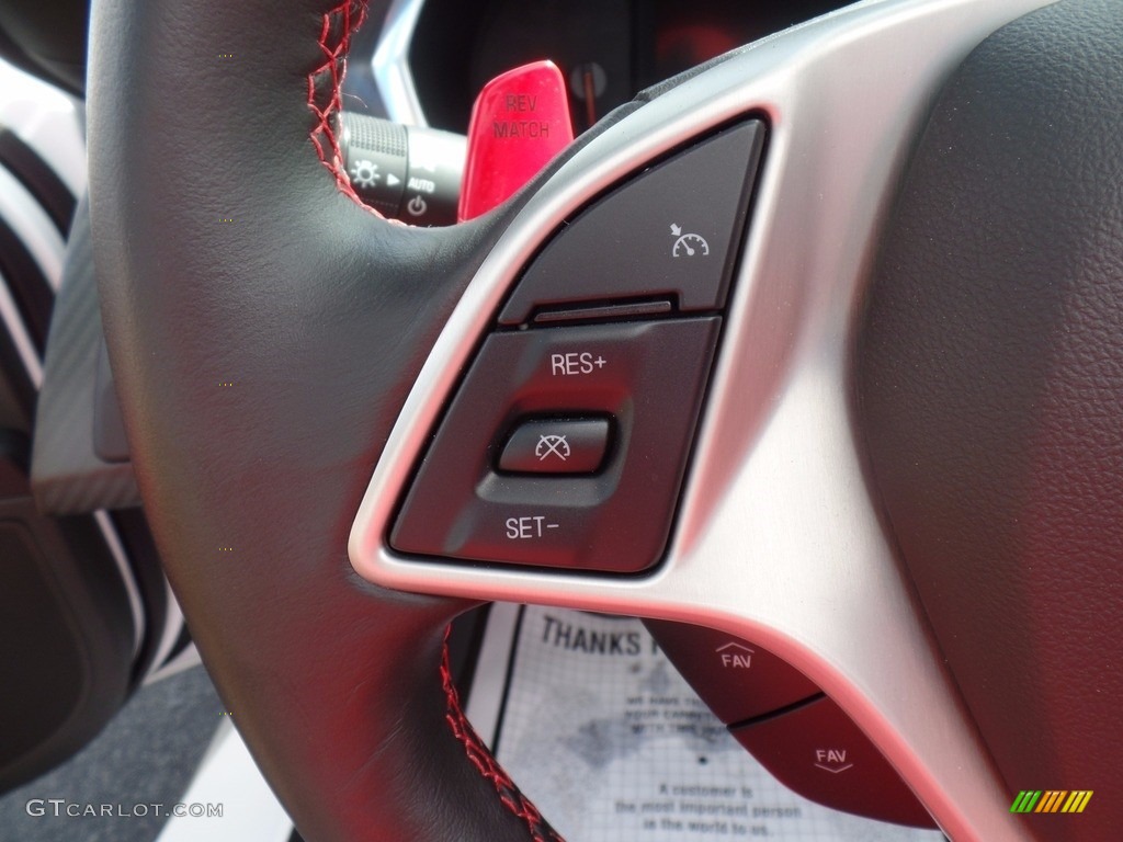 2017 Corvette Z06 Coupe - Arctic White / Adrenaline Red photo #35