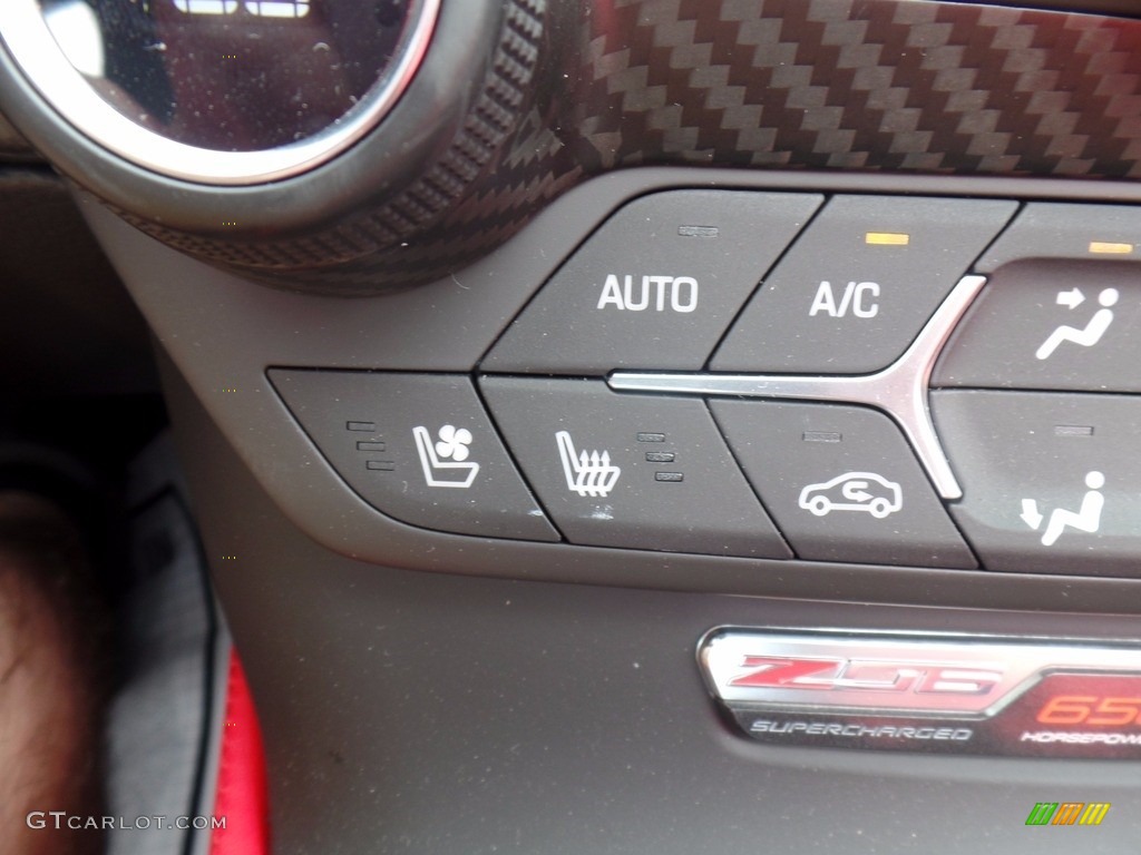 2017 Corvette Z06 Coupe - Arctic White / Adrenaline Red photo #46