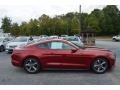 2015 Ruby Red Metallic Ford Mustang V6 Coupe  photo #2