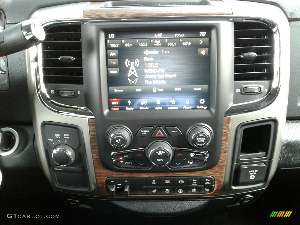 2018 Ram 2500 Laramie Mega Cab 4x4 Controls Photo #123203523