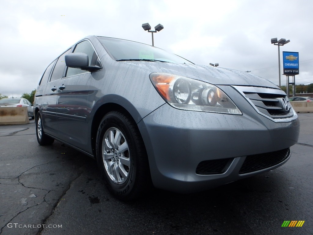 2010 Odyssey EX - Slate Green Metallic / Gray photo #11