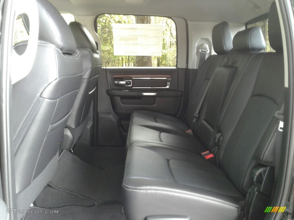 2018 Ram 2500 Laramie Mega Cab 4x4 Rear Seat Photo #123205578