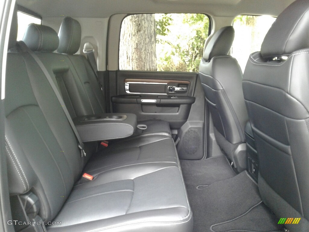 2018 Ram 2500 Laramie Mega Cab 4x4 Rear Seat Photo #123205644