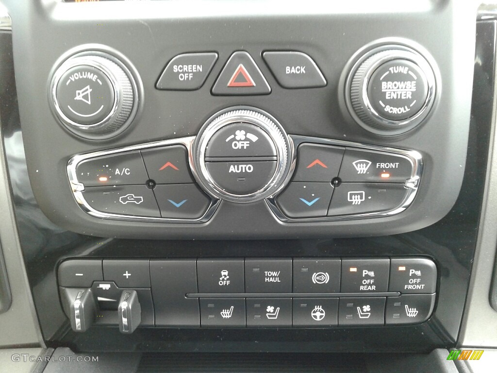 2018 Ram 2500 Laramie Mega Cab 4x4 Controls Photo #123206049
