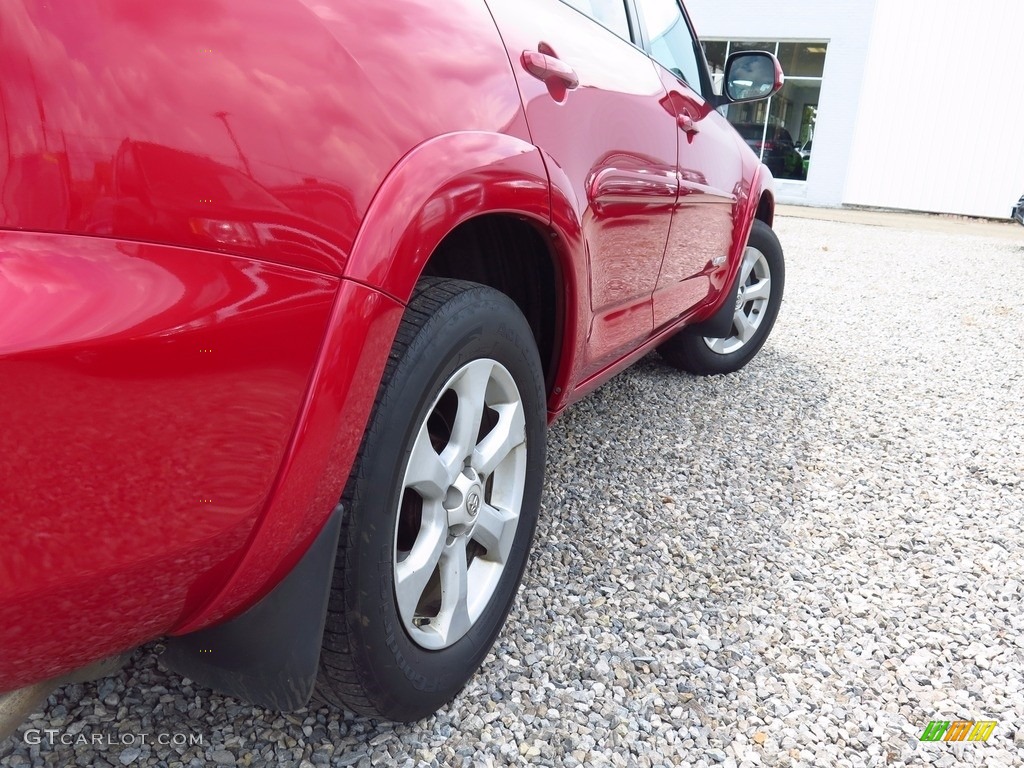 2011 RAV4 V6 Limited 4WD - Barcelona Red Metallic / Ash photo #19