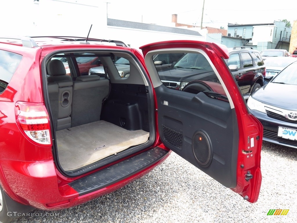 2011 RAV4 V6 Limited 4WD - Barcelona Red Metallic / Ash photo #20