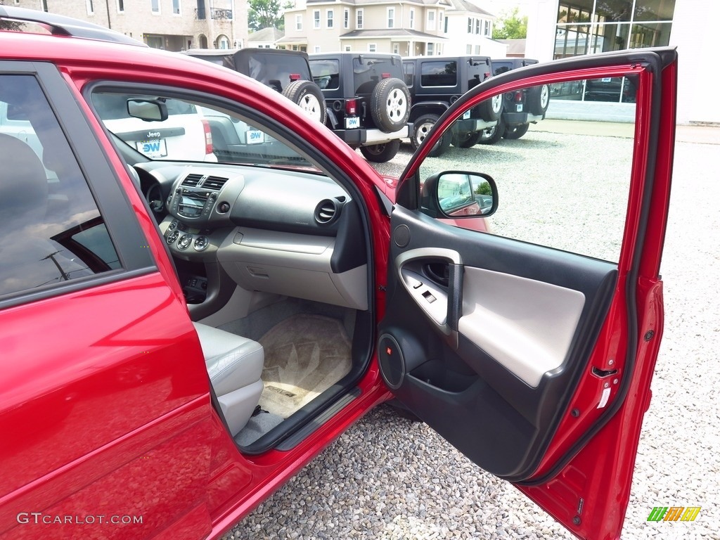 2011 RAV4 V6 Limited 4WD - Barcelona Red Metallic / Ash photo #26