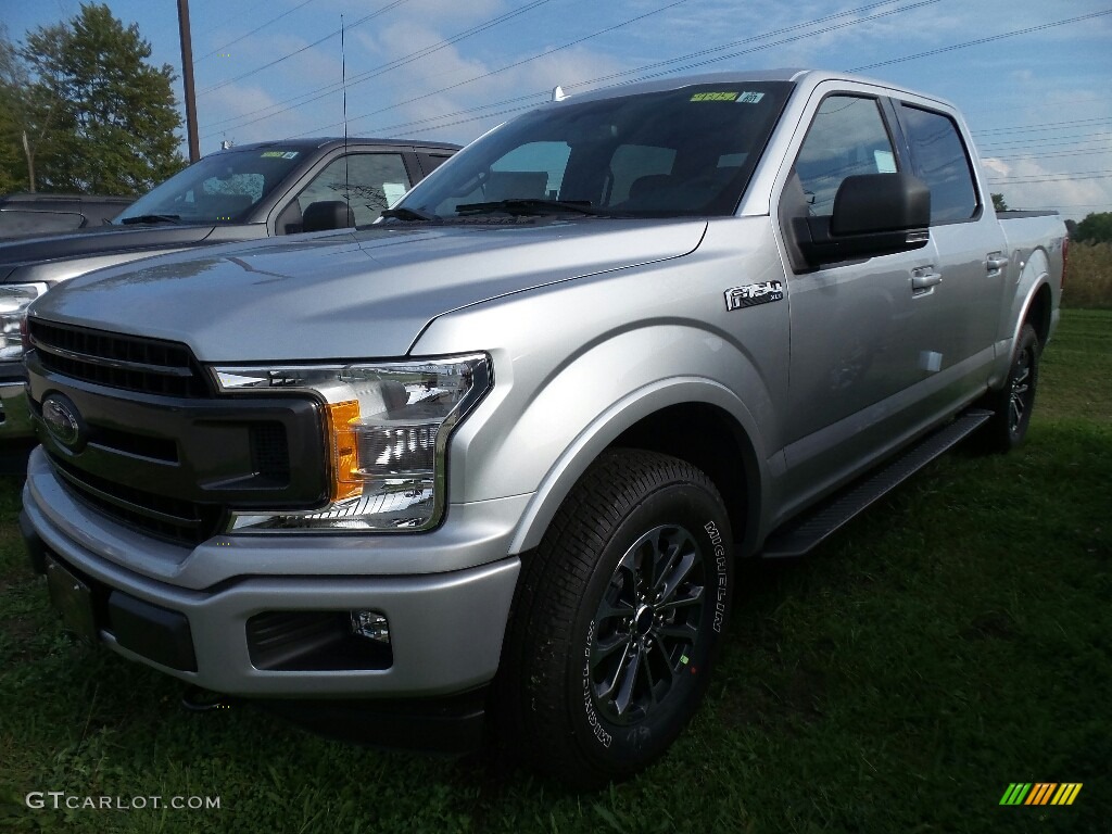 2018 F150 XLT SuperCrew 4x4 - Ingot Silver / Black photo #1